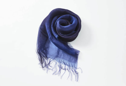 Ai+ Japan Blue Organza Shawl